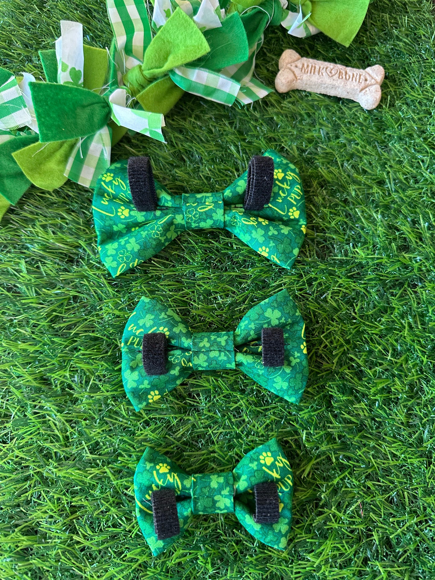 Lucky Pup St. Patrick's Day Bow Tie