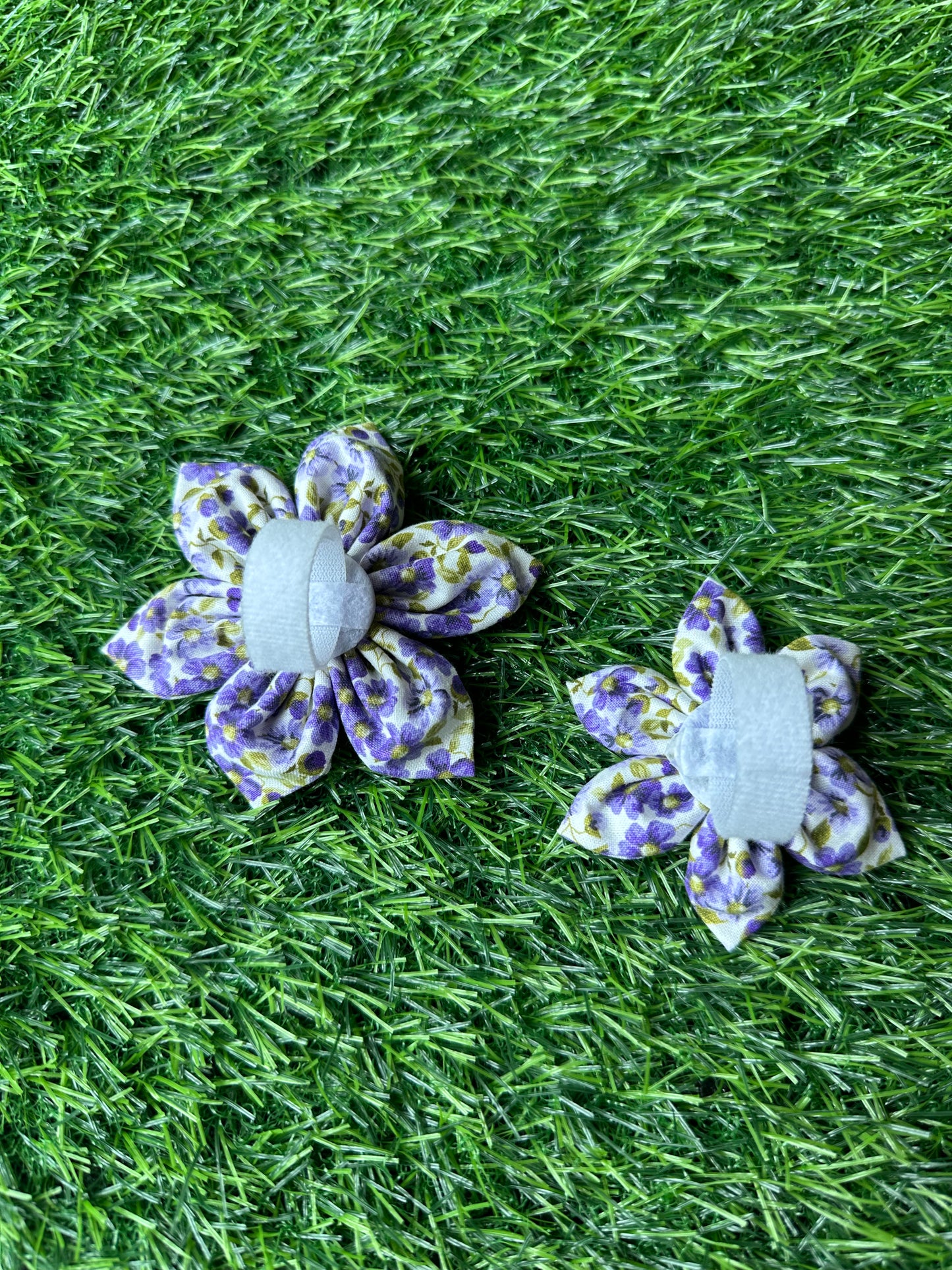 Purple Floral Collar Flower