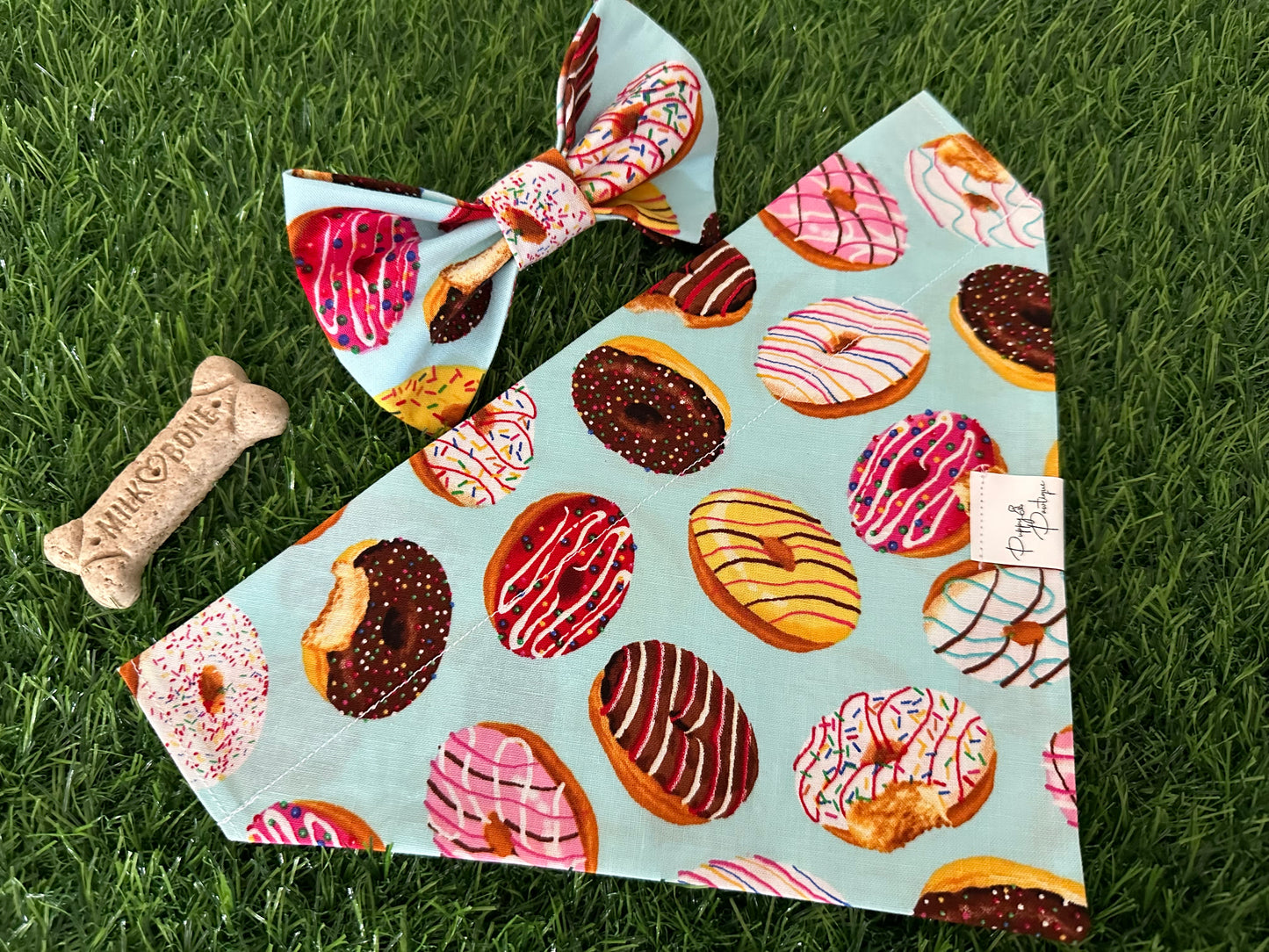 Donut Delight Dog Bandana