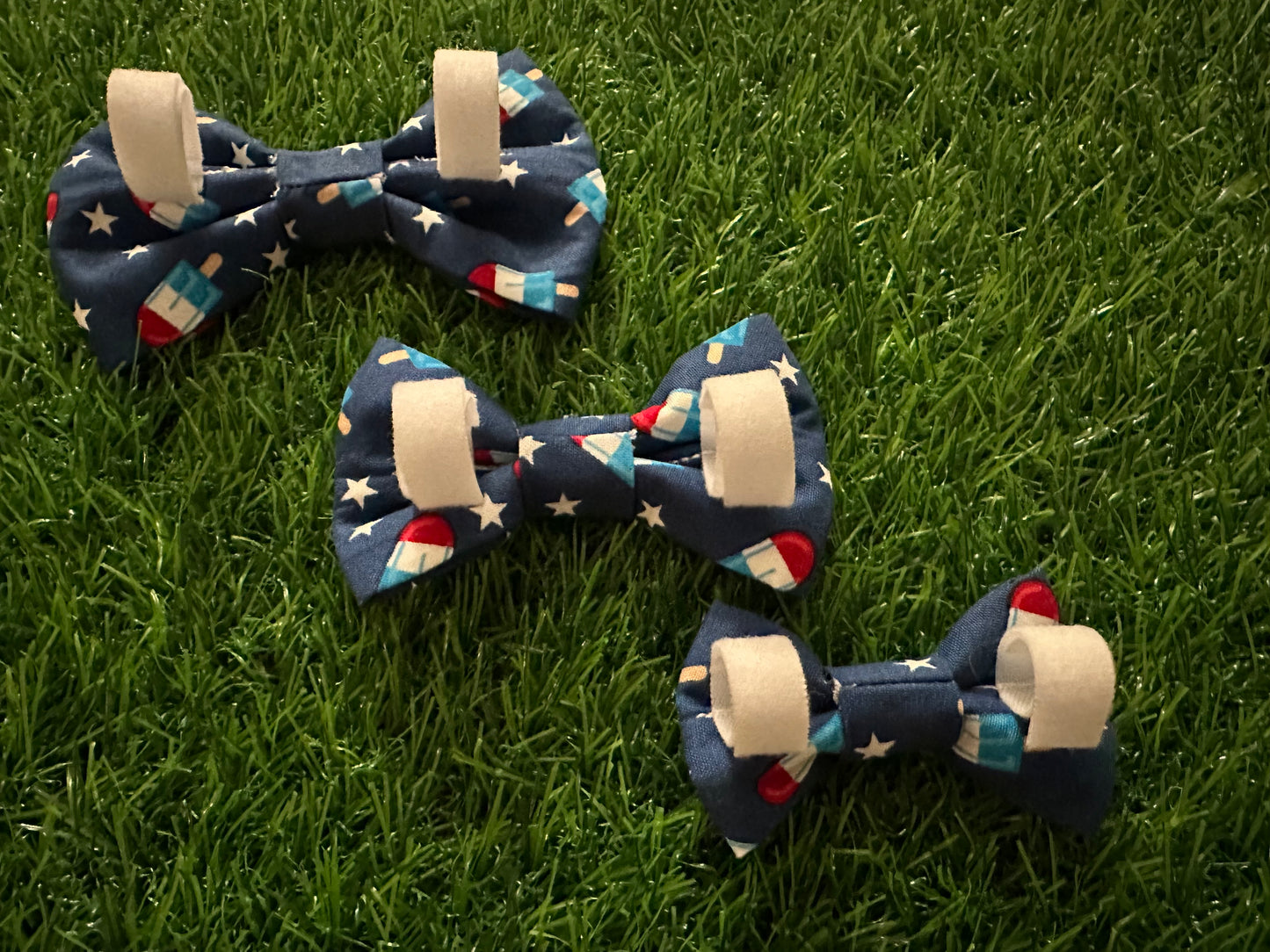 Popsicles Patriotic Bow Tie