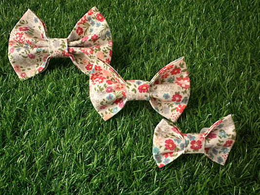 Floral Bow Tie