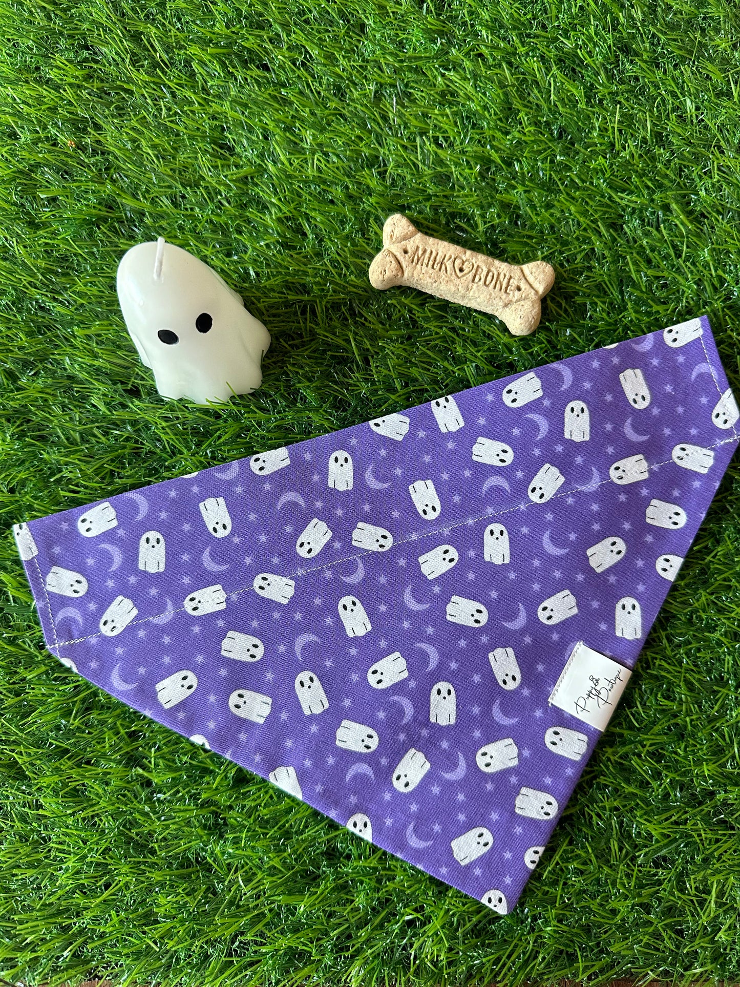 Moons & Ghosts Dog Bandana