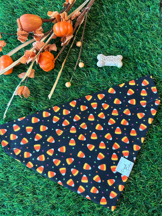 Candy Corn Dog Bandana