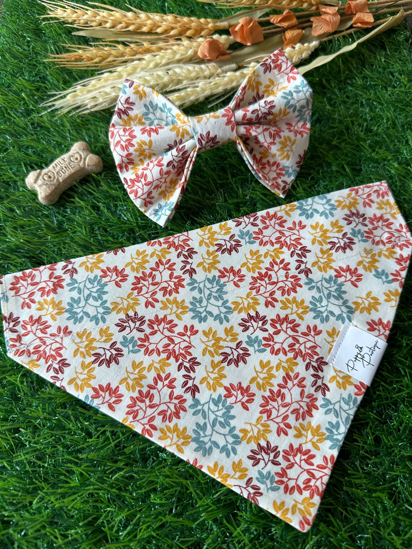 Fall Harvest Bow Tie