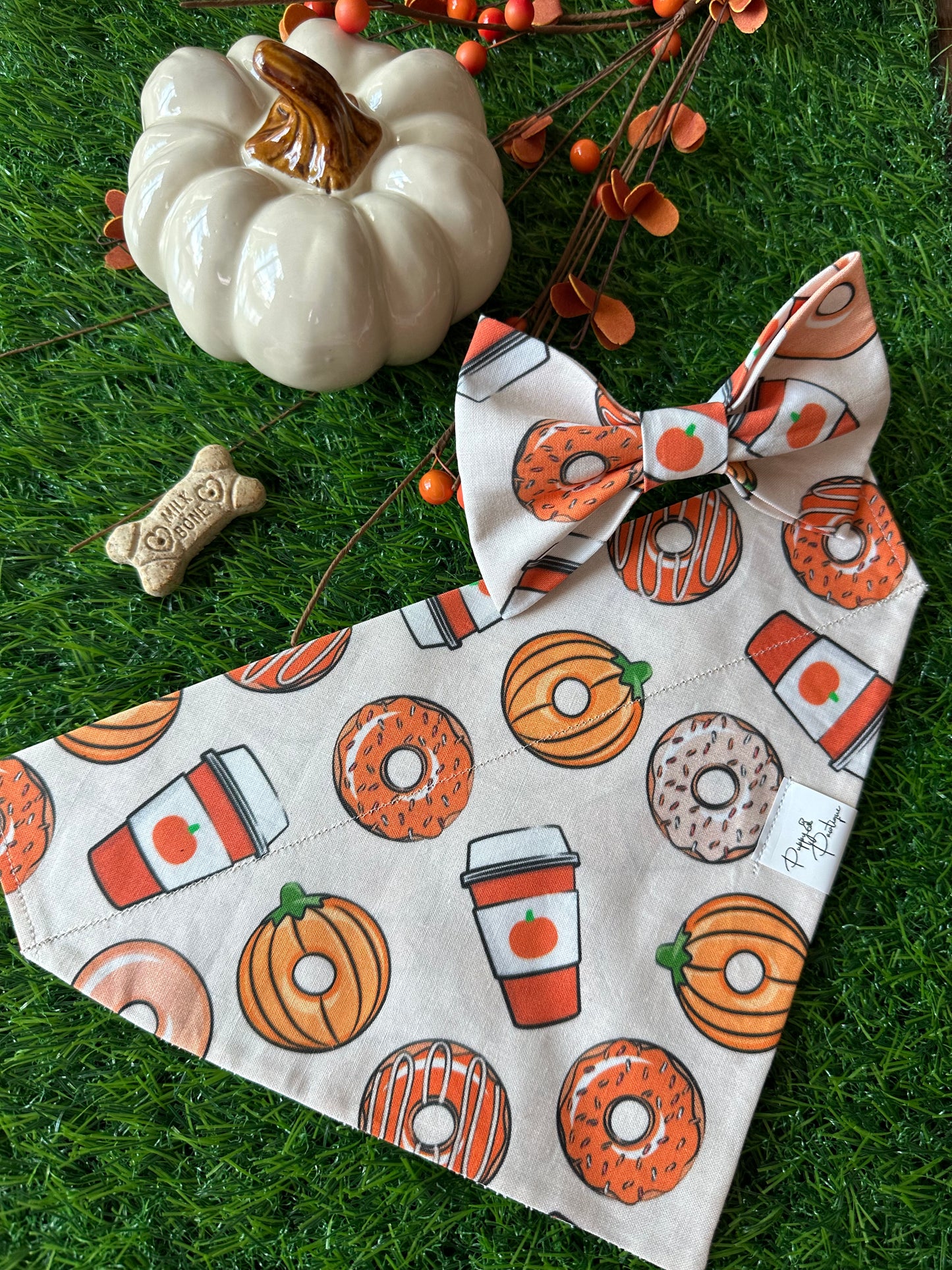 Favorite Fall Treats Dog Bandana